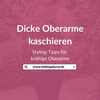 Dicke Oberarme kaschieren