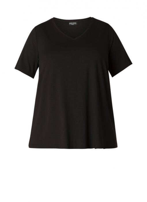 Base - kaufen T-Shirt | Alba, schwarz A-Linie Lieblingskurve Level Curvy