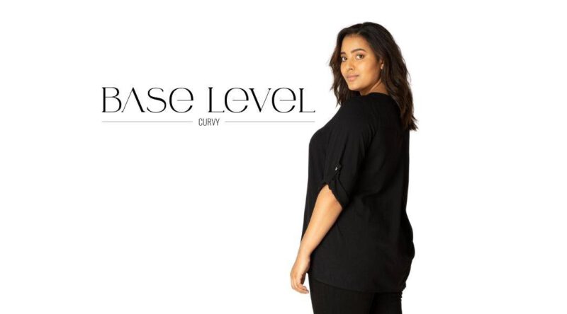 Base Level Curvy Basis-Marke Damenmode große Größen