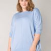 Yesta Pullover Damenpullover große Größen hellblau