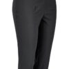KJ Brand Susie XS Caprihose Sommerhose Stretchhose kurze Hose schwarz Freisteller von vorne bei Lieblingskurve kaufen