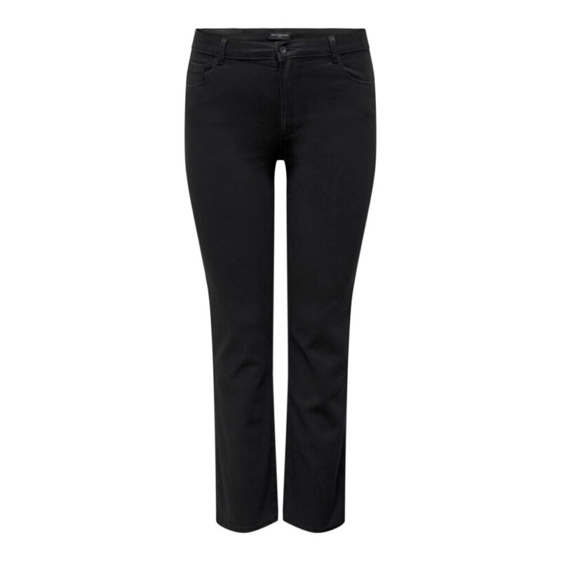Jeans Caraugusta Straight Fit, schwarz - ONLY Carmakoma 